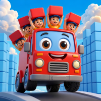 Pixel Hunt: Truck Flow Puzzle
