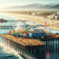 Santa Monica Pier GPS Guide