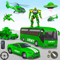 Ordu otobüsü robot araba oyunu