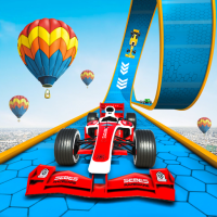 方程式赛车特技3D – GT赛车：大型坡道游戏