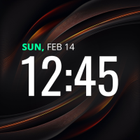 Digital Clock Widget Premium