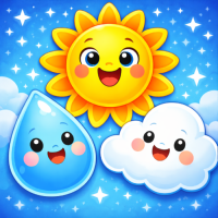 Weather & Nature Coloring game