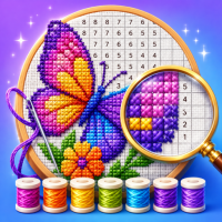 Cross Stitch: Paint By Numbers