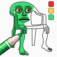 Braindot Color: Draw Monsters