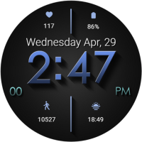Material Shadow WatchFace 2026
