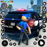 Police Fight Crime Thief City