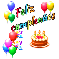 Stickers de feliz cumpleaños