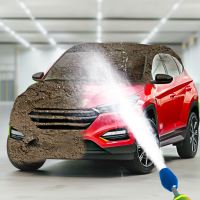 ASMR Car Wash: Power Washing