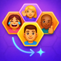 HexMoji - Hex Tile Brain Logic