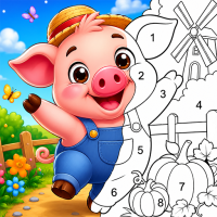 Color By Number : Paint Farm