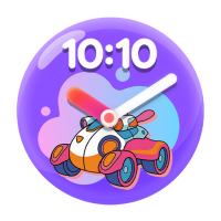 Asphalt Track Star Watch Face