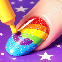Kids Nail Art Salon-Girls Game