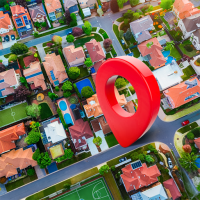 GPS지도 탐색 방향