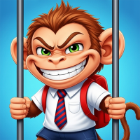 Monkey Student: Prank Chaos