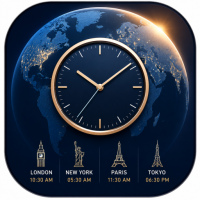 World Clock: Time Widget