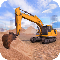 Excavator Crane Driving Sim