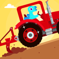 恐竜農園 - 子供のためのトラクターシミュレーターゲーム