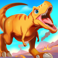 공룡의 섬: T-REX 게임 아동용 쥬라기 시뮬레이터