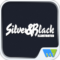 Silver & Black Illustrated