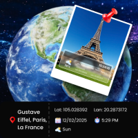 MapCam: GPS Stamp Camera