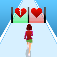 Girl Run 3D - Fun Running Game
