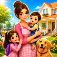 Family Mother Life: Mom Sim 3D