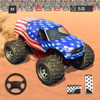 Fearless US Monster Truck Simulator: Truck Games