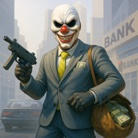 Real Gangster Bank Robber Game