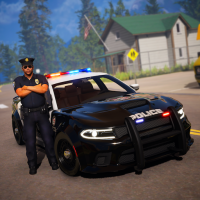 Voiture de police & simulation