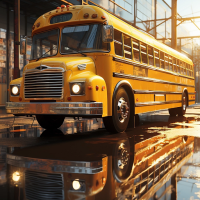 School Bus Driving Coach Games