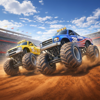 Monster Truck Stunts Sim Derby
