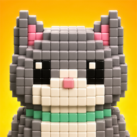 Pixel Town: Cube Blast 3D