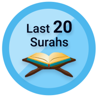 Last 20 Surahs of Quran