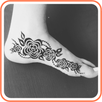 Foot Mehndi Designs