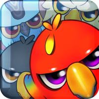 Merge Parrots (Suika Bird)