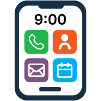 Senior Safety Phone - Big Icon