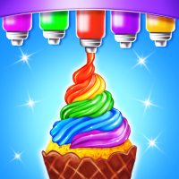 Ice Cream Cone -Cup Cake Games