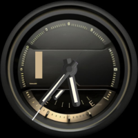 Golden Knight Watch Face