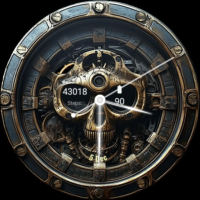 Knight Skeleton Watch Face