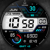 MD198: Digital watch face