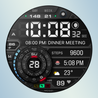 MD321 Digital Watch Face