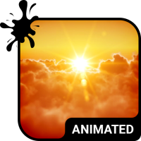 Sunset Animated Keyboard Theme