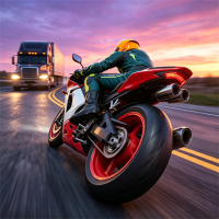 Moto Rush 3D: Highway Traffic