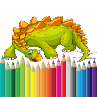 Dinosaur Coloring Book