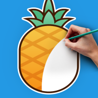 Learn to draw cute food
