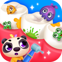 Brushing teeth game for baby!