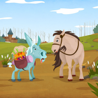 Kila: The Horse and the Donkey