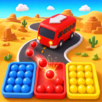 Sand Car Crush: Color Sort