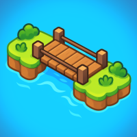 Connect Islands: Bridge Puzzle