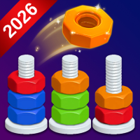 ナット整理・カラーゲーム